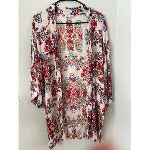 Patrons of Peace floral Kimono S Boho